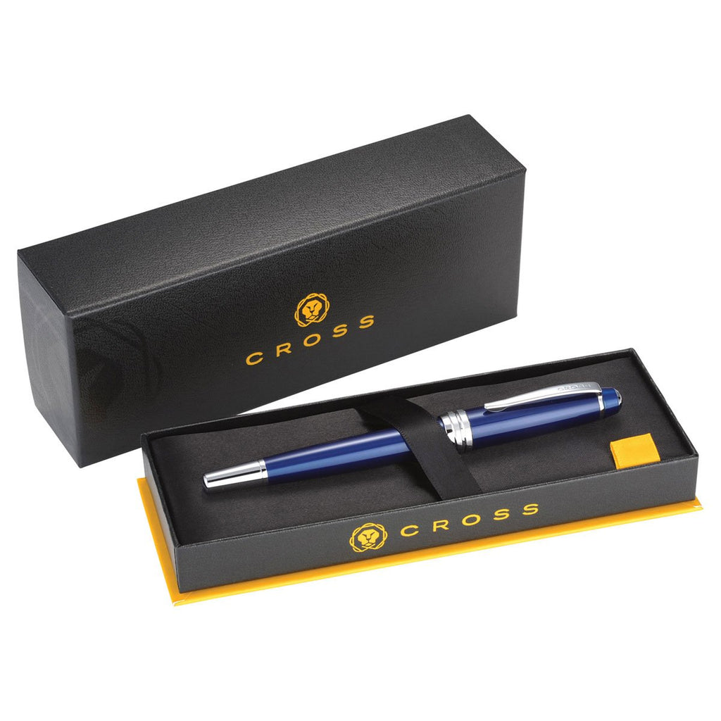 Cross Blue Bailey Lacquer Roller Ball