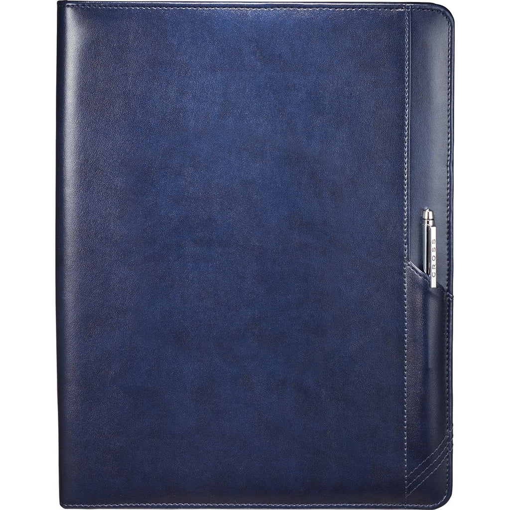 Cross Navy Classic Zippered Padfolio Bundle Set