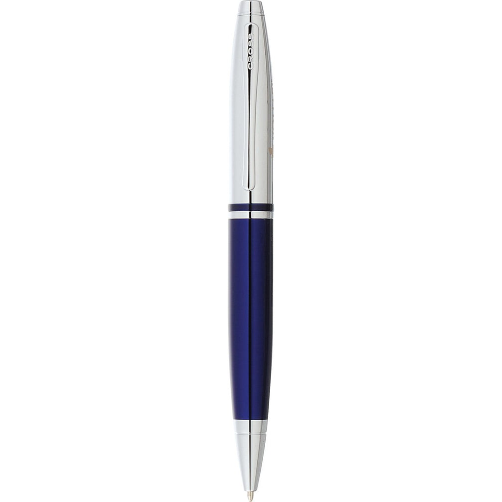 Cross Blue Calais Chrome Ballpoint