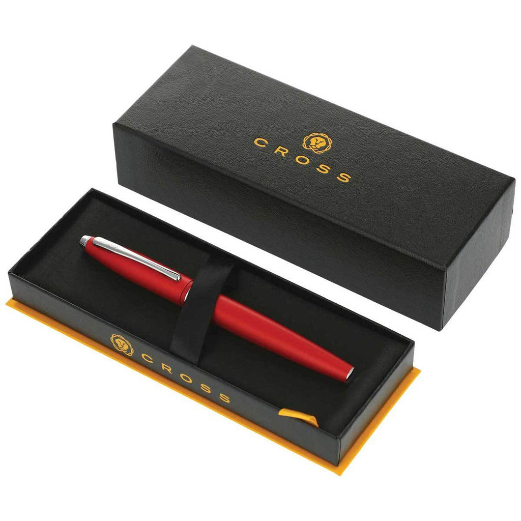 Cross Red Calais Matte Roller Ball