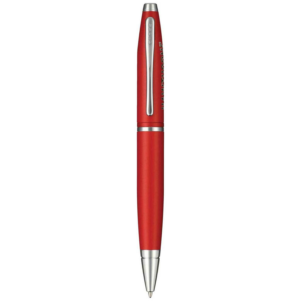 Cross Red Calais Matte Metallic Ballpoint