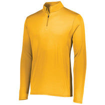 Augusta Sportswear Men's Gold Attain Quarter-Zip Pullover