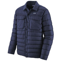 Patagonia Men's Classic Navy Silent Down Shirt Jacket