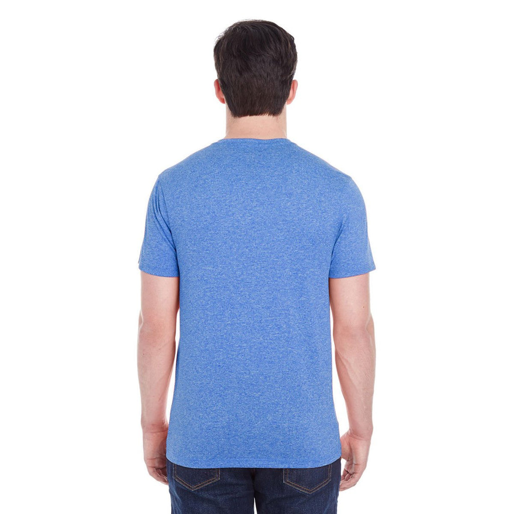 Augusta Sportswear Men's Royal Heather Kinergy Short-Sleeve Training T-Shirt