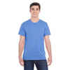 Augusta Sportswear Men's Royal Heather Kinergy Short-Sleeve Training T-Shirt