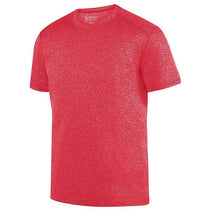 Augusta Sportswear Men's Red Heather Kinergy Short-Sleeve Training T-Shirt