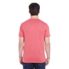 Augusta Sportswear Men's Red Heather Kinergy Short-Sleeve Training T-Shirt