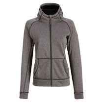 Landway Women's Dark Ash Competition Hooded Tech Full Zip