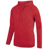 Augusta Sportswear Men's Red Shadow Tonal Heather Hoodie