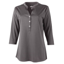 Charles River Women's Charcoal Windsor Henley