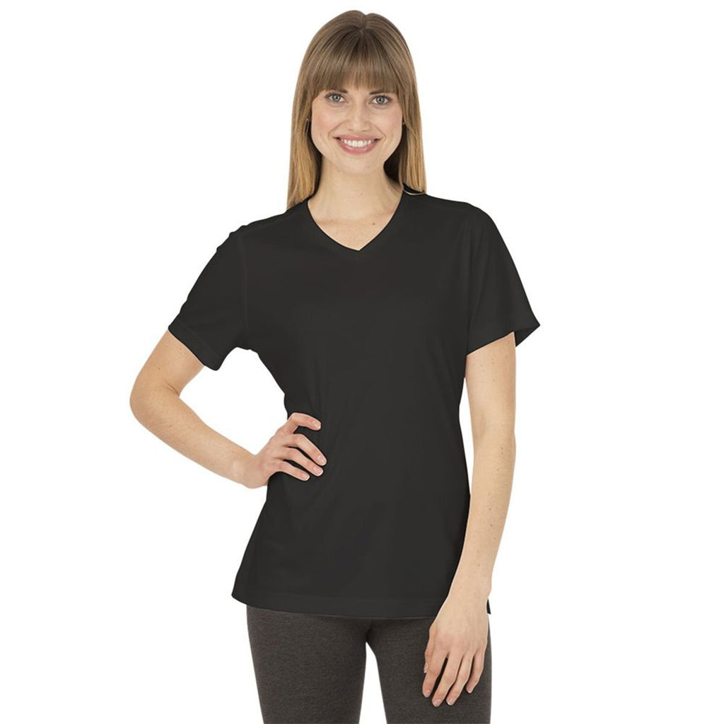 Charles River Women's Black Tru Performance Tee