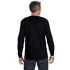 Jerzees Men's Black 5.6 Oz Dri-Power Active Long-Sleeve T-Shirt