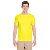 Jerzees Men's Neon Yellow 5.6 Oz Dri-Power Active T-Shirt
