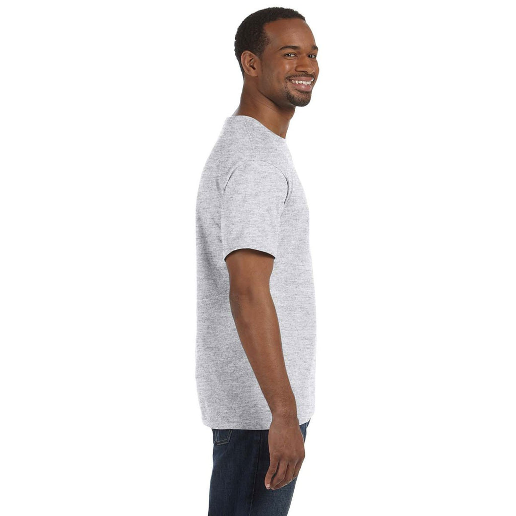 Jerzees Men's Ash 5.6 Oz. Dri-Power Active T-Shirt