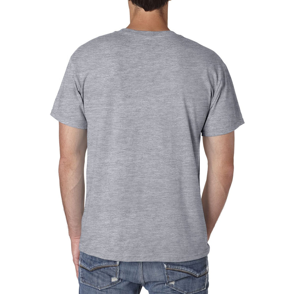 Jerzees Men's Athletic Heather 5.6 Oz. Dri-Power Active T-Shirt