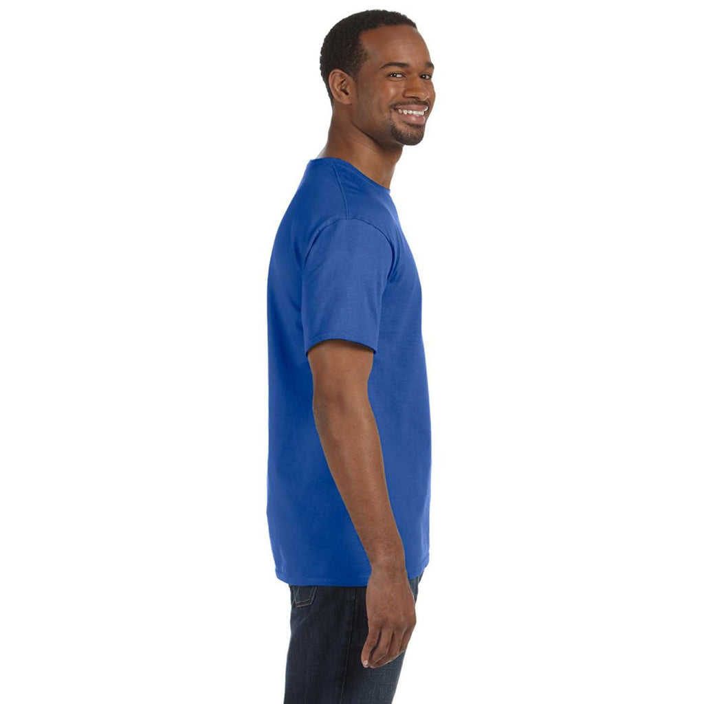 Jerzees Men's Royal 5.6 Oz. Dri-Power Active T-Shirt