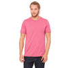 Bella + Canvas Unisex Heather Raspberry Jersey Short-Sleeve T-Shirt