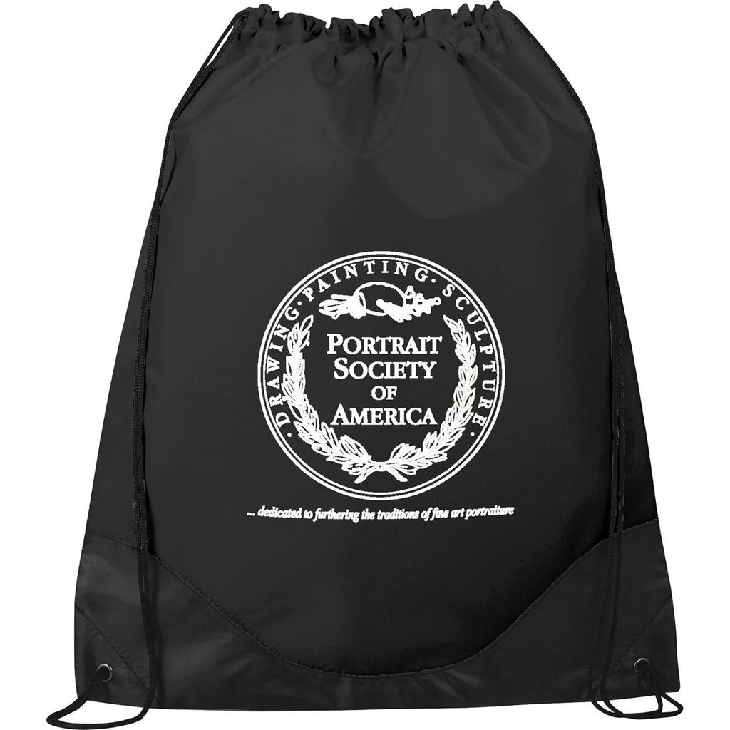 Leed's Black Cruz Drawstring Sportspack