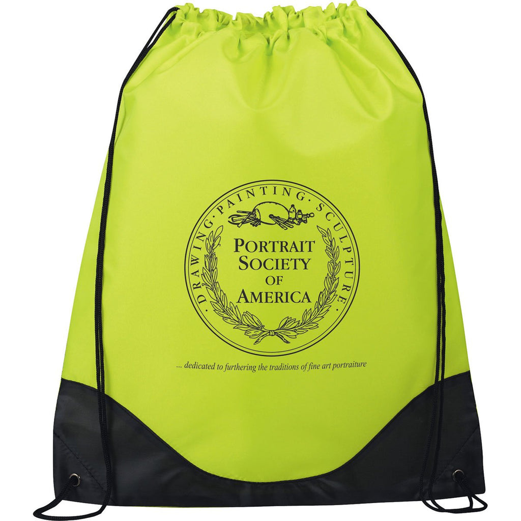 Leed's Lime Cruz Drawstring Sportspack