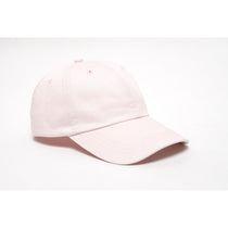 Pacific Headwear Pink Velcro Adjustable Washed Pigment Dyed Cap