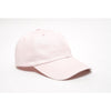 Pacific Headwear Pink Velcro Adjustable Washed Pigment Dyed Cap