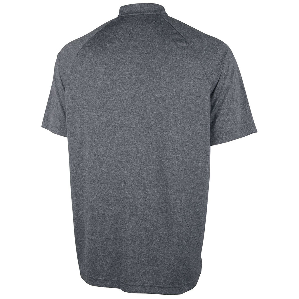 Charles River Men's Black Plymouth Polo
