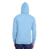 Threadfast Unisex Royal Triblend Full-Zip Light Hoodie