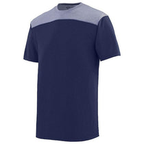 Augusta Sportswear Men's Navy/Graphite Heather Challenge T-Shirt