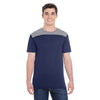 Augusta Sportswear Men's Navy/Graphite Heather Challenge T-Shirt
