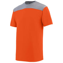 Augusta Sportswear Men's Orange/Graphite Heather Challenge T-Shirt