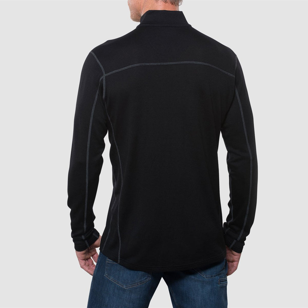 KUHL Men's Black Skar Quarter Zip