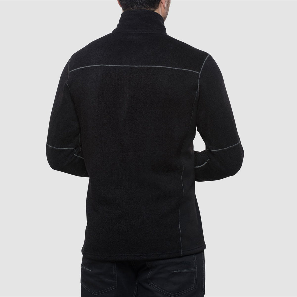 KUHL Men's Black Interceptr Quarter Zip