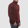KUHL Men's Brick Charcoal Interceptr Quarter Zip