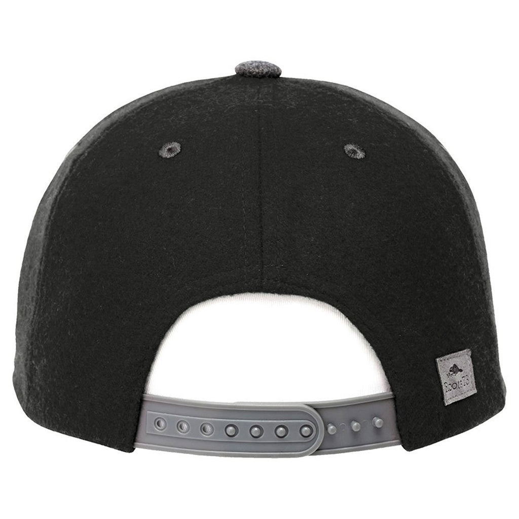 Roots73 Black/Dark Charcoal Mix Eston Ballcap