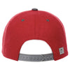 Roots73 Dark Red Heather/Dark Charcoal Mix Eston Ballcap