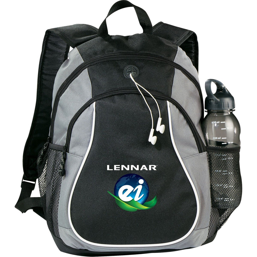 Leed's Grey Coil Backpack