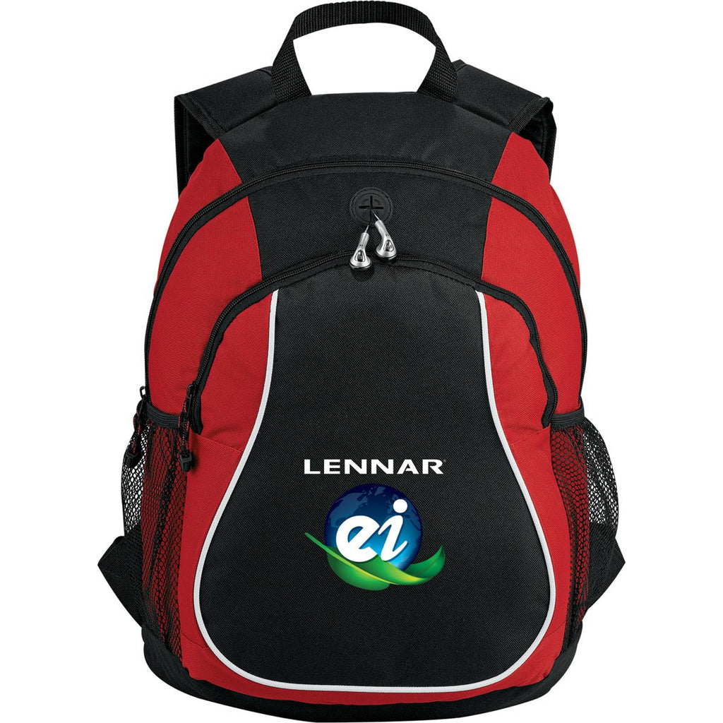 Leed's Red Coil Backpack