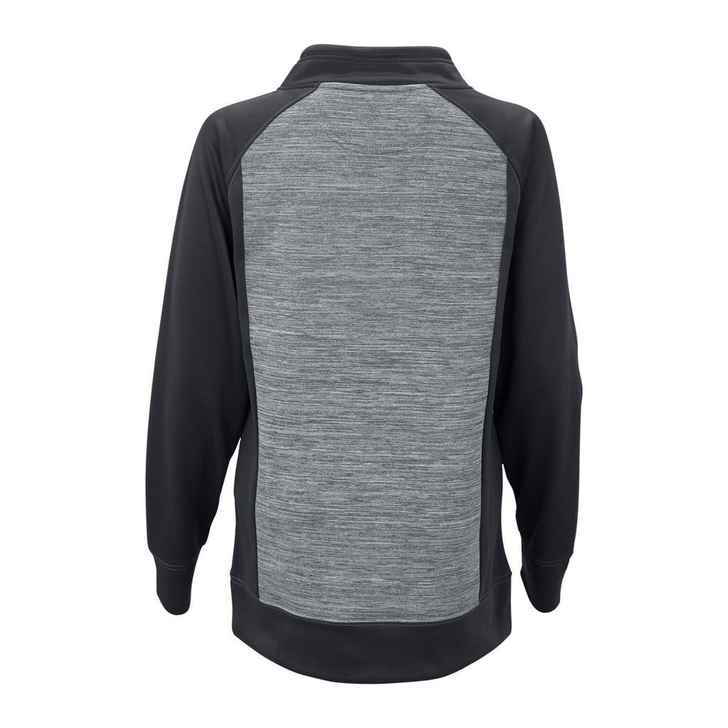 Vantage Women's Grey Spacedye/Dark Grey Blocking Blocked Pullover