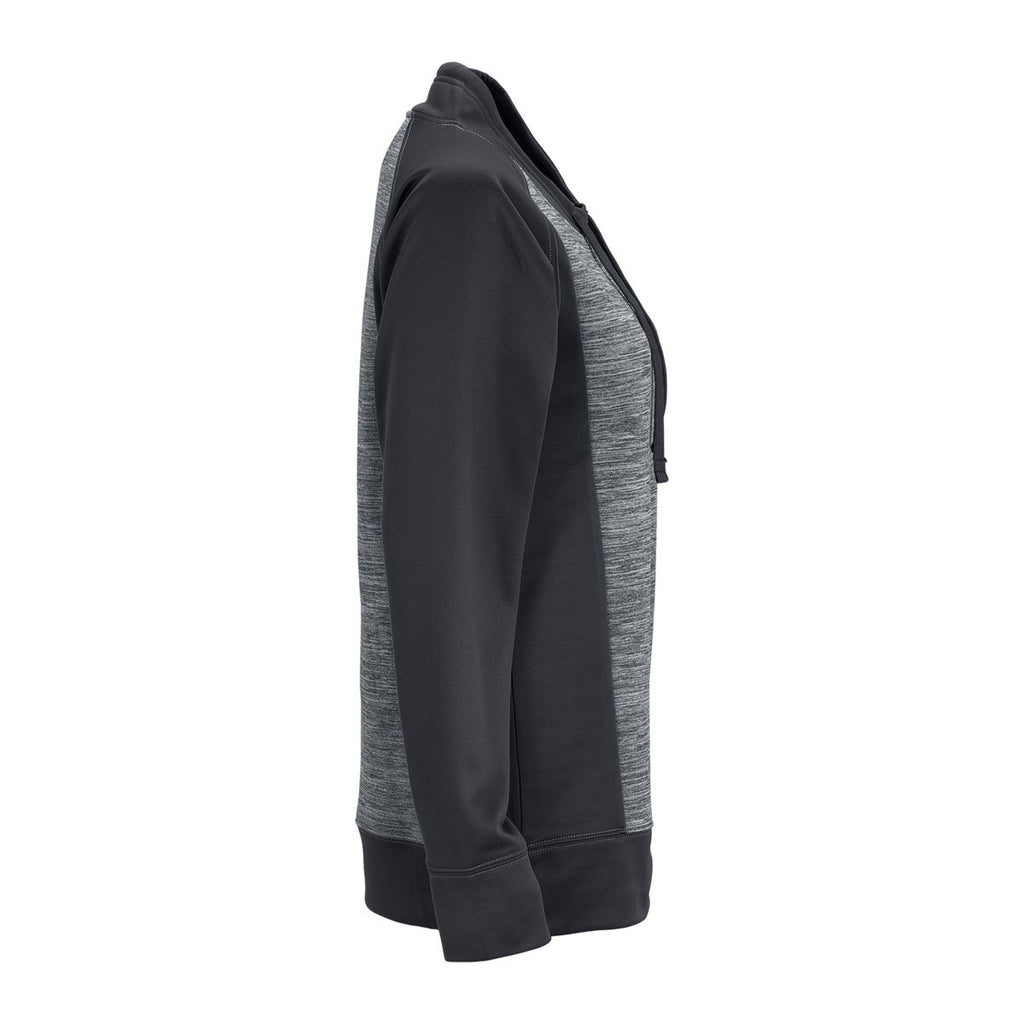 Vantage Women's Grey Spacedye/Dark Grey Blocking Blocked Pullover