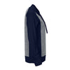 Vantage Women's Grey Spacedye/Navy Blocked Pullover