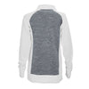 Vantage Women's Grey Spacedye/White Blocked Pullover
