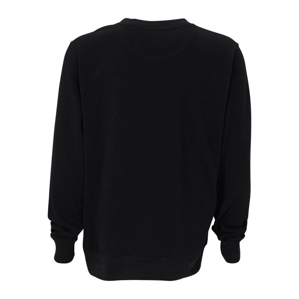 Vantage Men's Black Premium Crewneck Sweatshirt