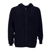 Vantage Men's Deep Navy Premium Lightweight Fleece Full-Zip Hoodie