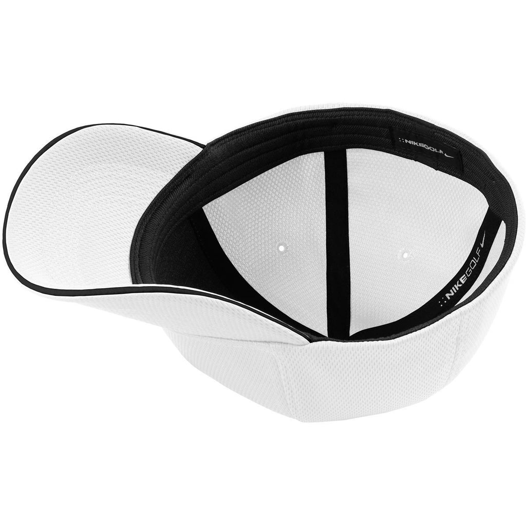 Nike White Dri-FIT Mesh Flex Cap