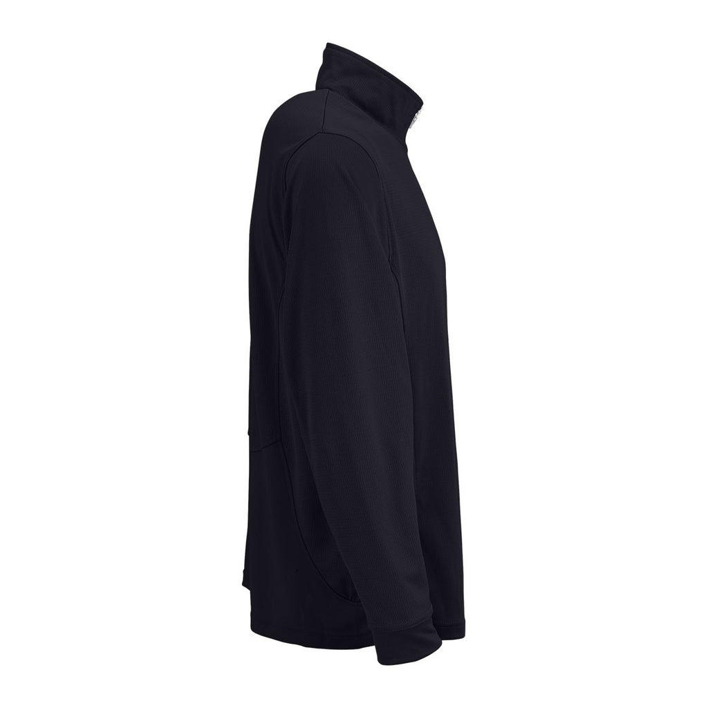 Vantage Men's Navy Mesh 1/4-Zip Tech Pullover