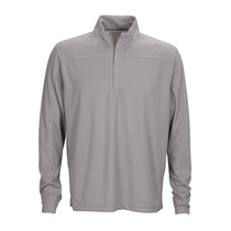 Vantage Men's Grey Pro Herringbone 1/4-Zip Pullover