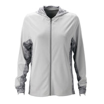 Vantage Women's Grey Pro Camo Block Full-Zip Hoodie