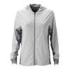 Vantage Women's Grey Pro Camo Block Full-Zip Hoodie