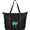 Leed's Black Everyday Nylon Zippered Tote