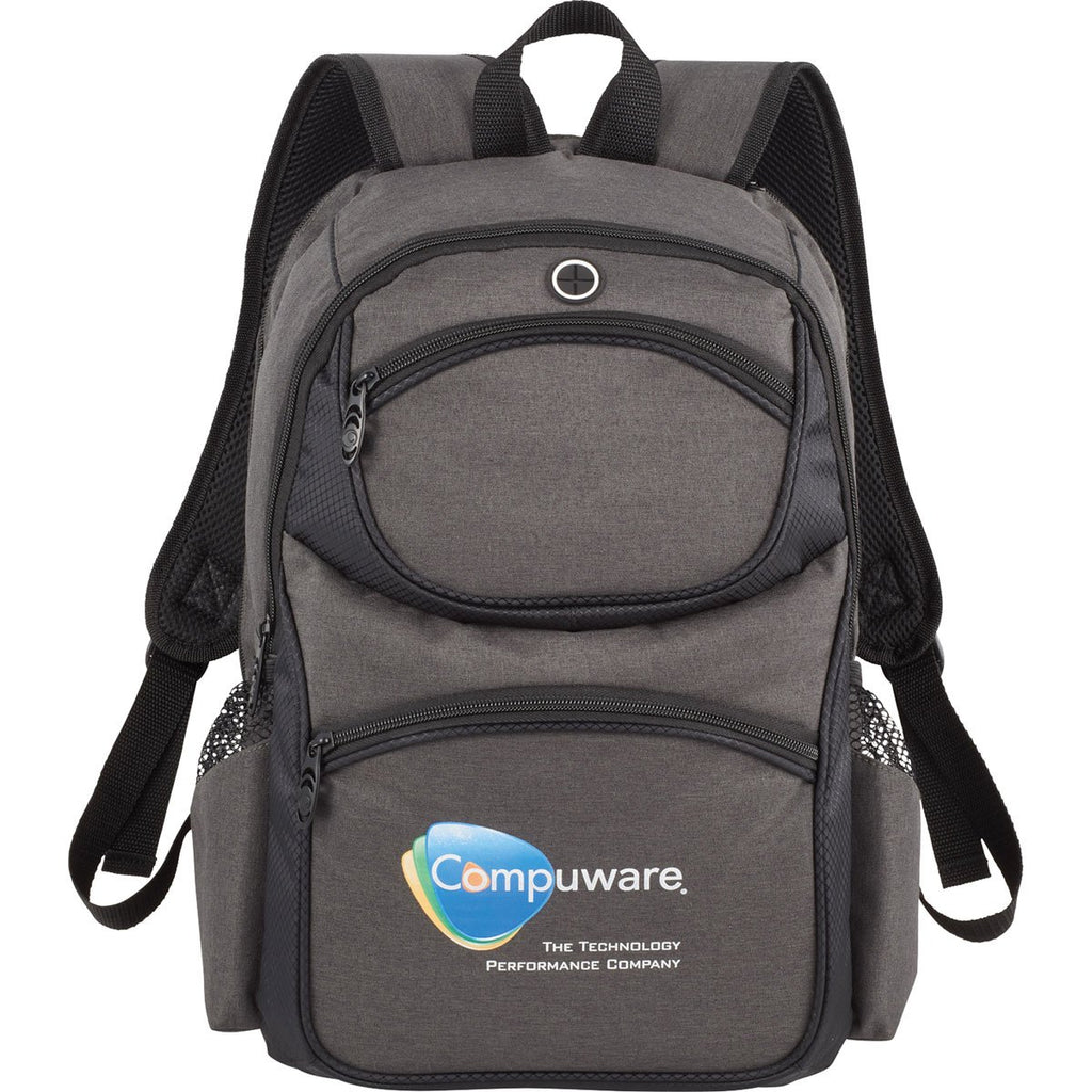 Leed's Charcoal Continental TSA 15" Computer Backpack